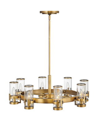 Buy heritage-brass Reeve Chandelier by Hinkley