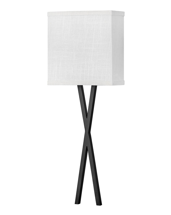 Axis Off White Sconce by Hinkley