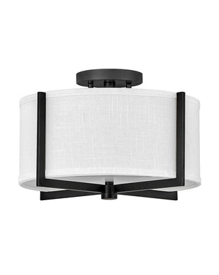 Axis Off White Flush Mount Ceiling Light by Hinkley