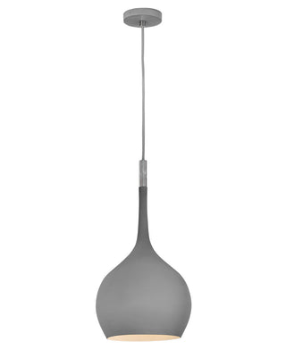 Hinkley - 4457MG - LED Pendant - Ziggy - Matte Gray from Lighting & Bulbs Unlimited in Charlotte, NC