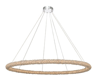 Buy polished-chrome-and-clear-shade Lina Pendant by Allegri