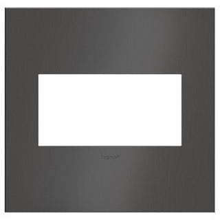 Buy brushed-black-nickel adorne Gang Wall Plate by Legrand