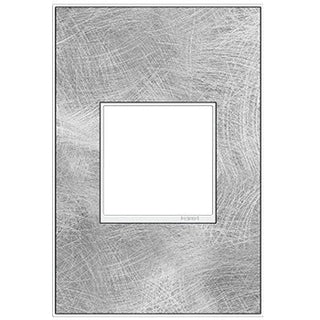 Buy spiraled-stainless Adorne Gang Wall Plate by Legrand