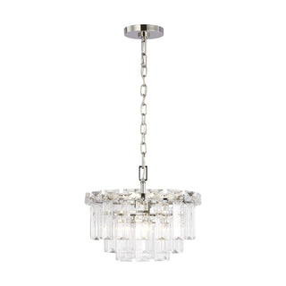Buy polished-nickel Arden Outdoor (Damp) Chandelier by Visual Comfort Studio