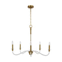 Hanover Outdoor (Damp) Chandelier by Visual Comfort Studio
