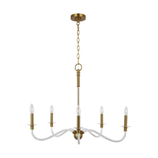 Hanover Outdoor (Damp) Chandelier by Visual Comfort Studio