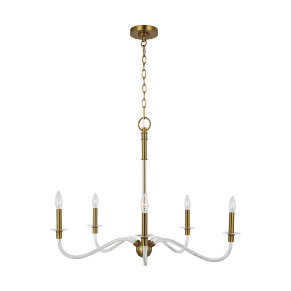 Hanover Outdoor (Damp) Chandelier by Visual Comfort Studio