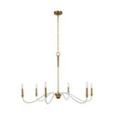 Hanover Outdoor (Damp) Chandelier by Visual Comfort Studio