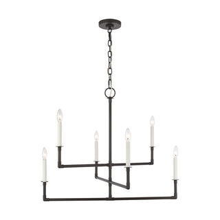 Bayview Outdoor (Damp) Chandelier by Visual Comfort Studio