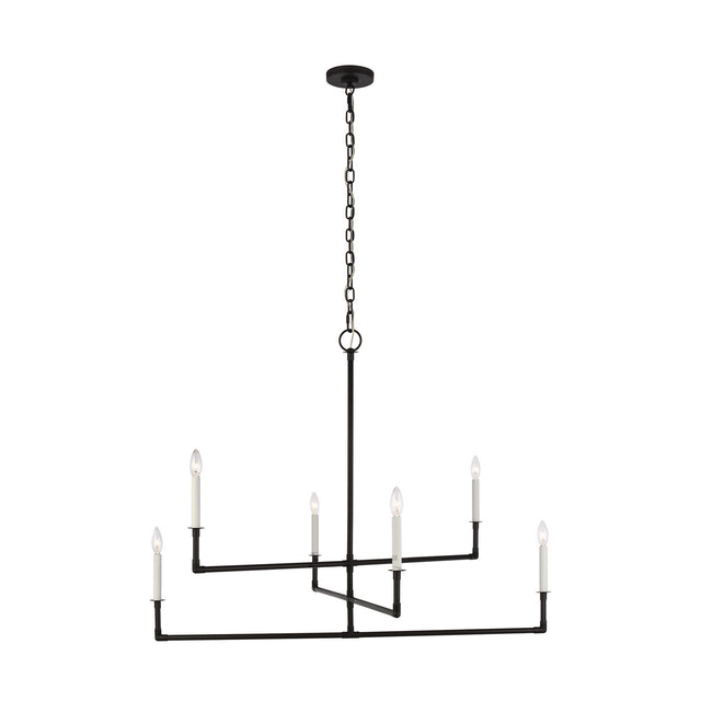 Bayview Outdoor (Damp) Chandelier by Visual Comfort Studio