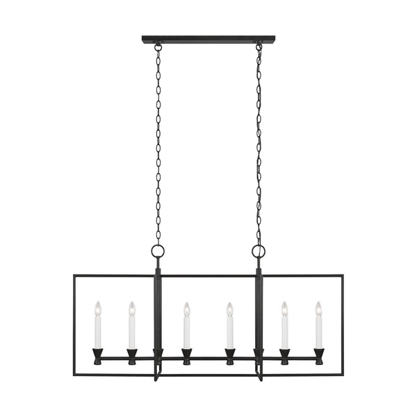 Keystone Outdoor (Damp) Chandelier by Visual Comfort Studio