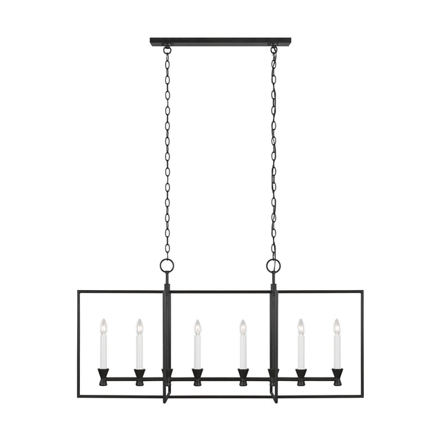 Keystone Outdoor (Damp) Chandelier by Visual Comfort Studio