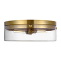 Garrett Outdoor (Damp) Flush Mount Ceiling Light by Visual Comfort Studio