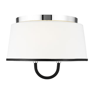 Katie Outdoor (Damp) Flush Mount Ceiling Light by Visual Comfort Studio