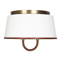 Katie Outdoor (Damp) Flush Mount Ceiling Light by Visual Comfort Studio
