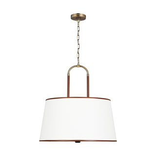 Buy time-worn-brass Katie Outdoor (Damp) Pendant by Visual Comfort Studio