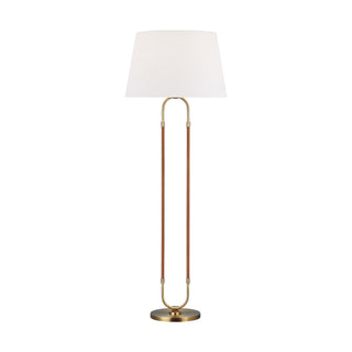 Buy time-worn-brass Katie Floor Lamp by Visual Comfort Studio
