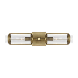Buy time-worn-brass Flynn Outdoor (Damp) Sconce by Visual Comfort Studio