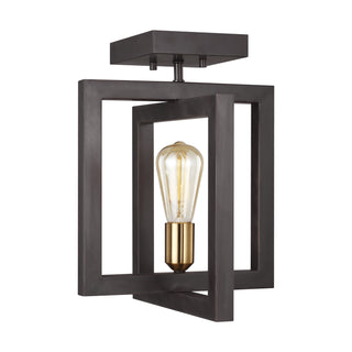 Finnegan Outdoor (Damp) Flush Mount Light by Visual Comfort Studio