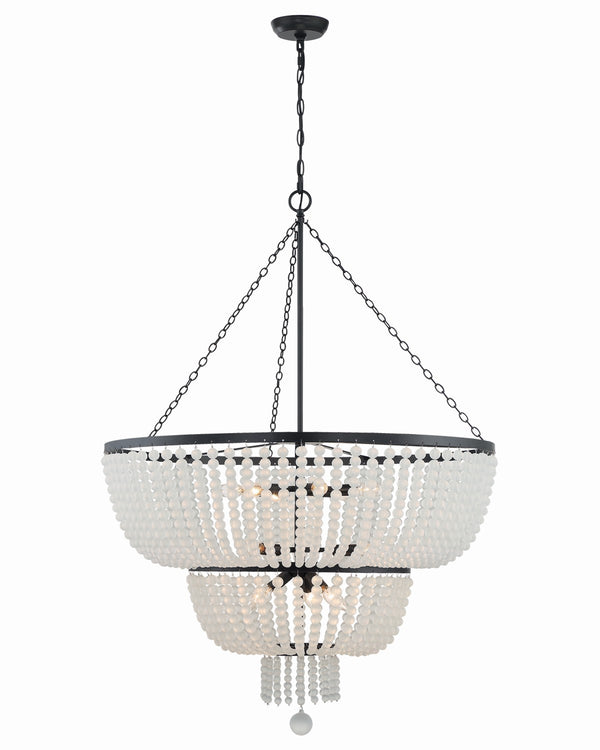 Rylee Outdoor (Damp) Chandelier by Crystorama