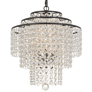 Arielle Outdoor (Damp) Chandelier by Crystorama