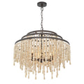 Poppy Outdoor (Damp) Chandelier by Crystorama
