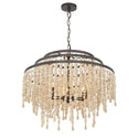 Poppy Outdoor (Damp) Chandelier by Crystorama