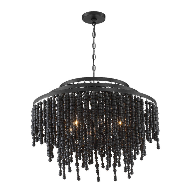 Poppy Outdoor (Damp) Chandelier by Crystorama