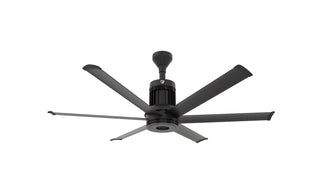 Buy black-finish-with-black-blades i6 Ceiling Fan with Light by Big Ass Fans