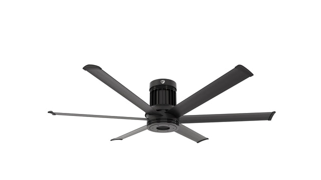 i6 Outdoor (Wet) Hugger Ceiling Fan with Light by Big Ass Fans