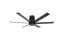 i6 Outdoor (Wet) Hugger Ceiling Fan with Light by Big Ass Fans