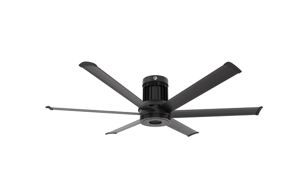 i6 Outdoor (Wet) Hugger Ceiling Fan with Light by Big Ass Fans