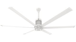 Buy matte-white-finish-with-matte-white-blades i6 Outdoor (Wet) Ceiling Fan with Light by Big Ass Fans