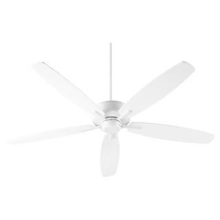 Buy studio-white-finish-with-studio-white-blades Breeze &quot; Ceiling Fan by Quorum