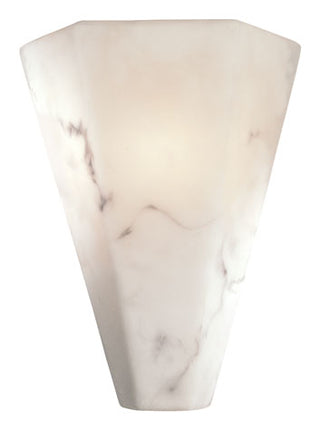 Buy alabaster-dust-with-alabaster-dust-glass-and-white-shade Outdoor (Damp) Sconce by Minka-Lavery