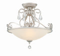 Ashton Outdoor (Damp) Semi-Flush Mount Ceiling Light by Crystorama