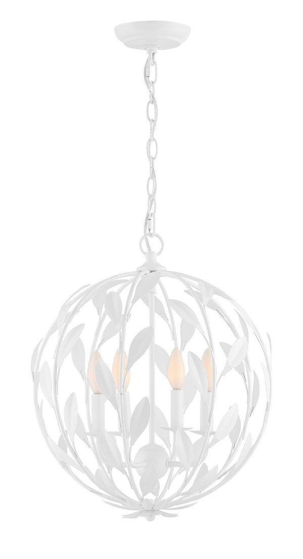 Broche Outdoor (Damp) Chandelier by Crystorama