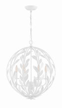 Broche Outdoor (Damp) Chandelier by Crystorama