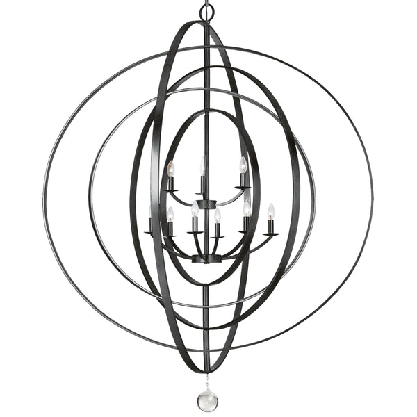 Luna Outdoor (Damp) Chandelier by Crystorama