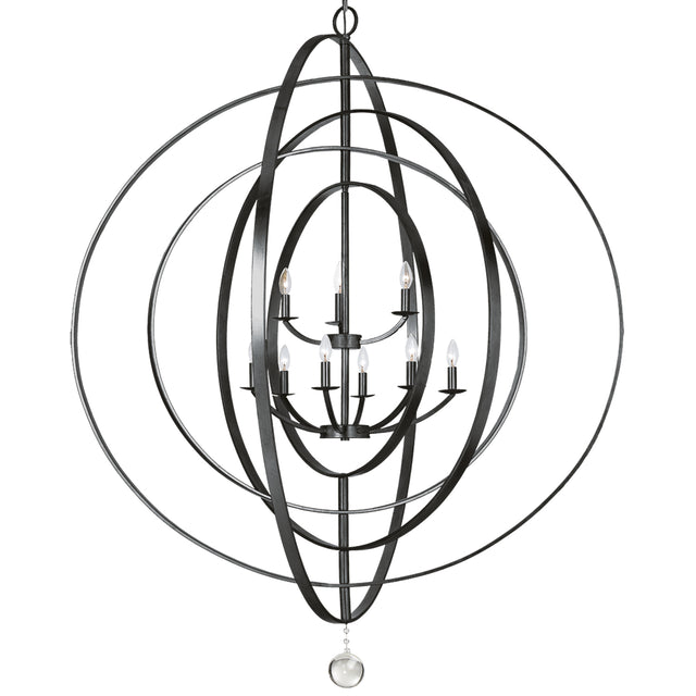 Luna Outdoor (Damp) Chandelier by Crystorama