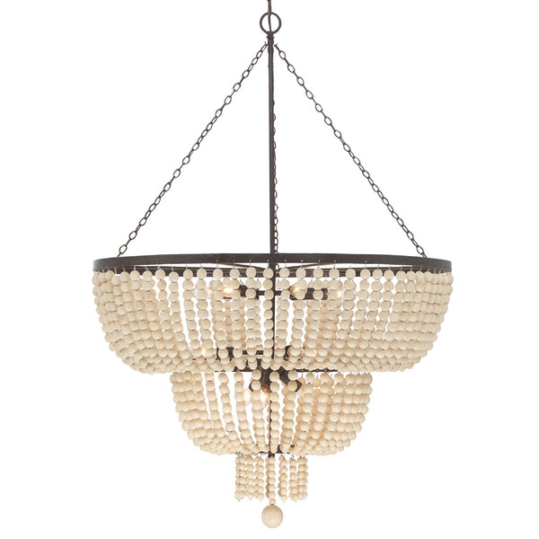 Rylee Outdoor (Damp) Chandelier by Crystorama