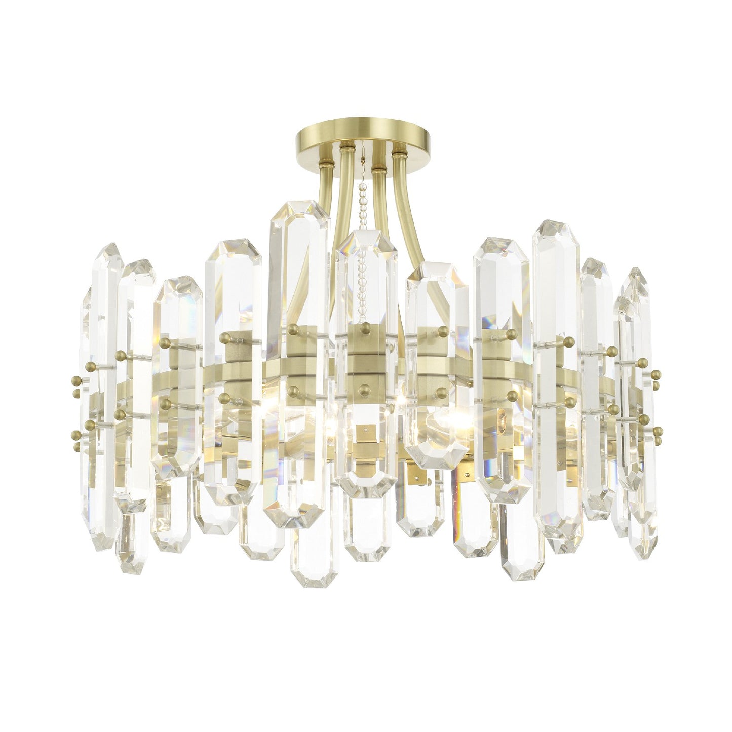 Bolton Semi-Flush Mount Ceiling Light by Crystorama