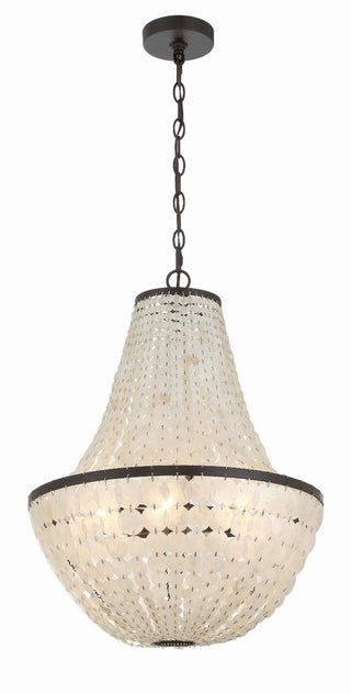 Buy dark-bronze Brielle Outdoor (Damp) Chandelier by Crystorama