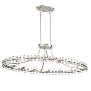 Buy brushed-nickel Clover Chandelier by Crystorama