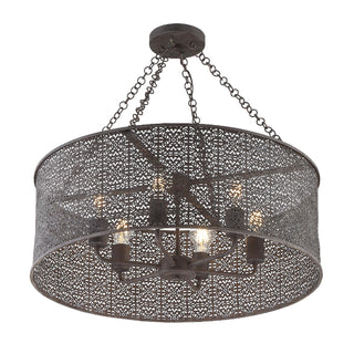 Jasmine Outdoor (Damp) Chandelier by Crystorama