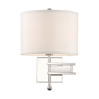 Buy polished-nickel Marshall Sconce by Crystorama