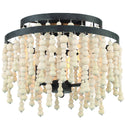 Poppy Outdoor (Damp) Flush Mount Ceiling Light by Crystorama