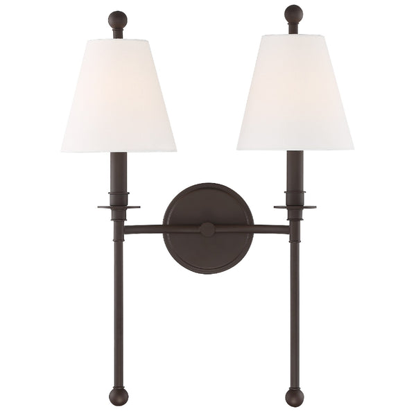 Riverdale Outdoor (Damp) Sconce by Crystorama