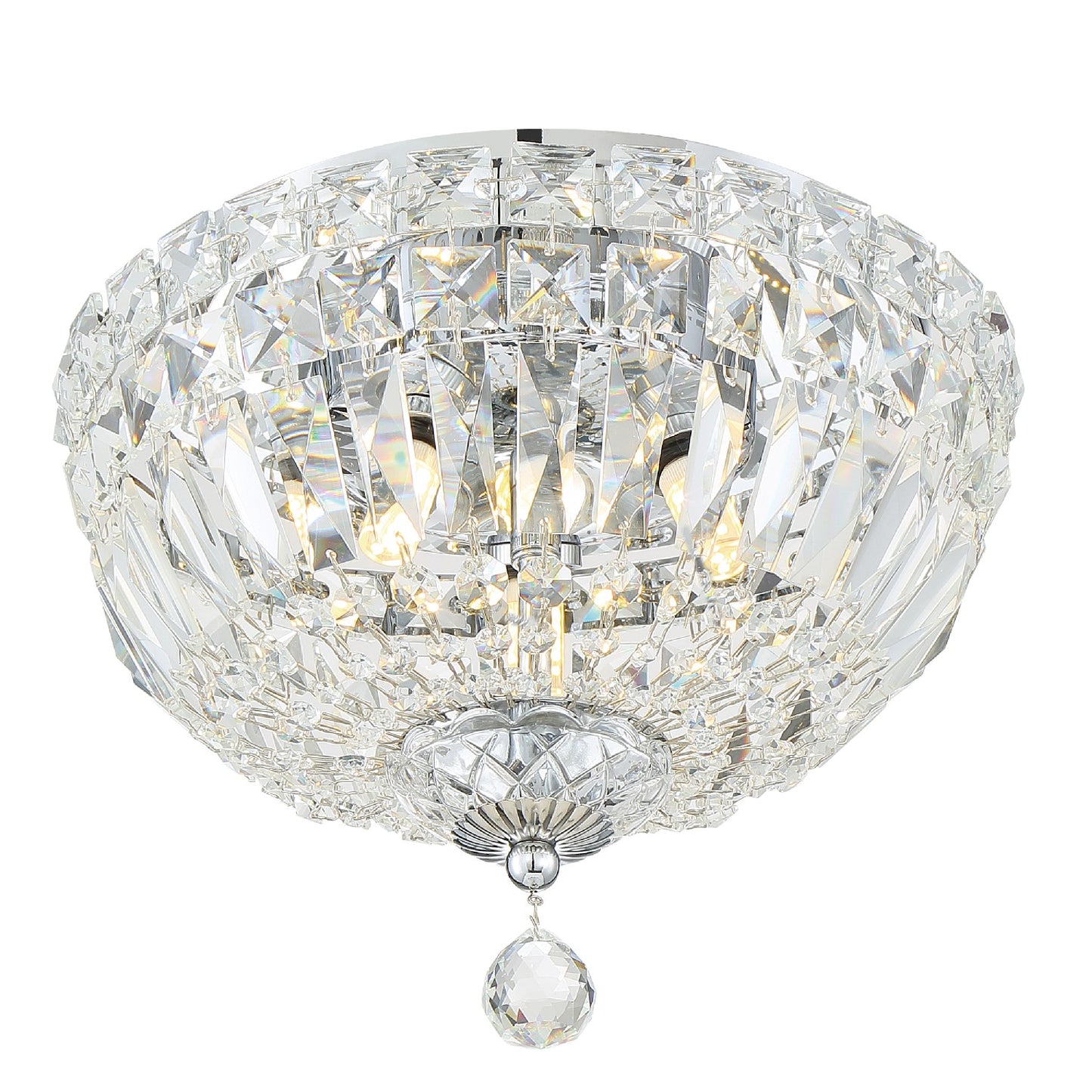 Roslyn Flush Mount Ceiling Light by Crystorama