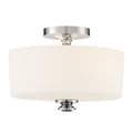 Travis Outdoor (Damp) Semi-Flush Mount Ceiling Light by Crystorama